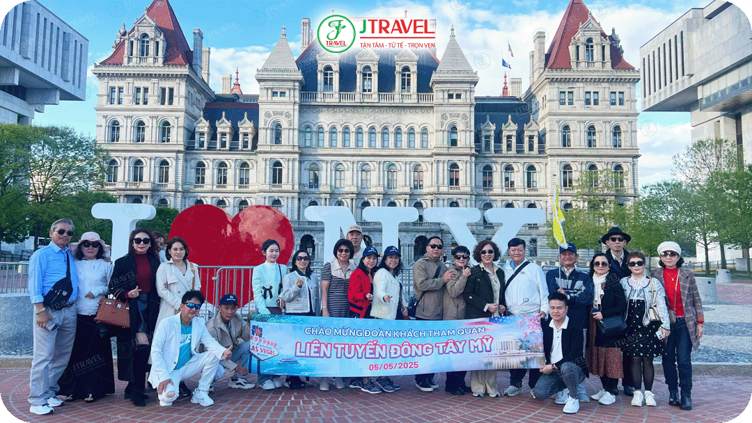 Đoàn J Travel tại New York – Trái tim sôi động của nước Mỹ