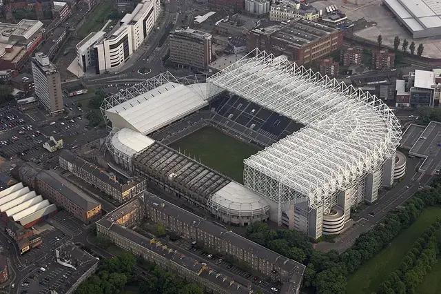 Sân St James’ Park – Linh hồn bóng đá thành phố Newcastle (ảnh internet)
