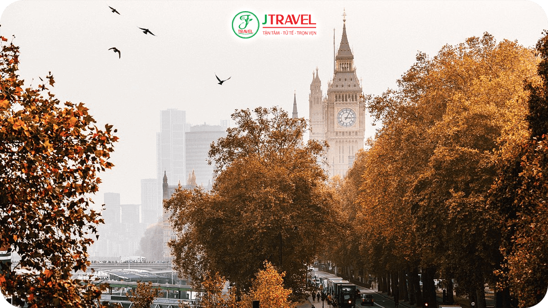 Khi mùa thu chạm vào trái tim thành phố London