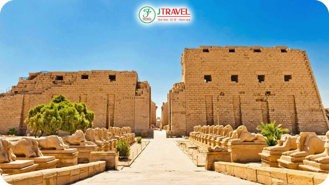 Đền Karnak – Công trình tôn giáo đồ sộ nhất Ai Cập