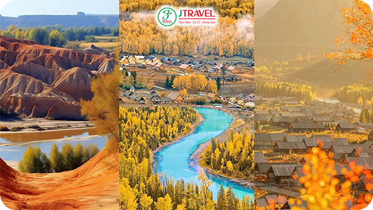 Tân Cương mùa thu (từ tháng 9 đến đầu tháng 11)