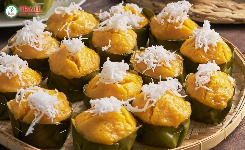 Bánh truyền thống Khanom Tian Thái Lan 