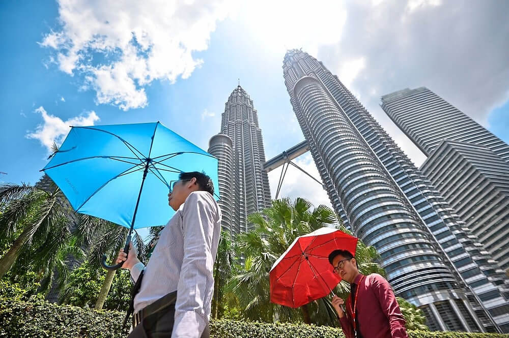 Mùa hè nắng nóng tại Malaysia