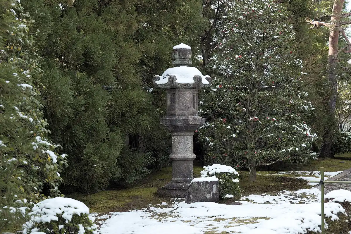 Kyoto phủ tuyết vào mùa đông