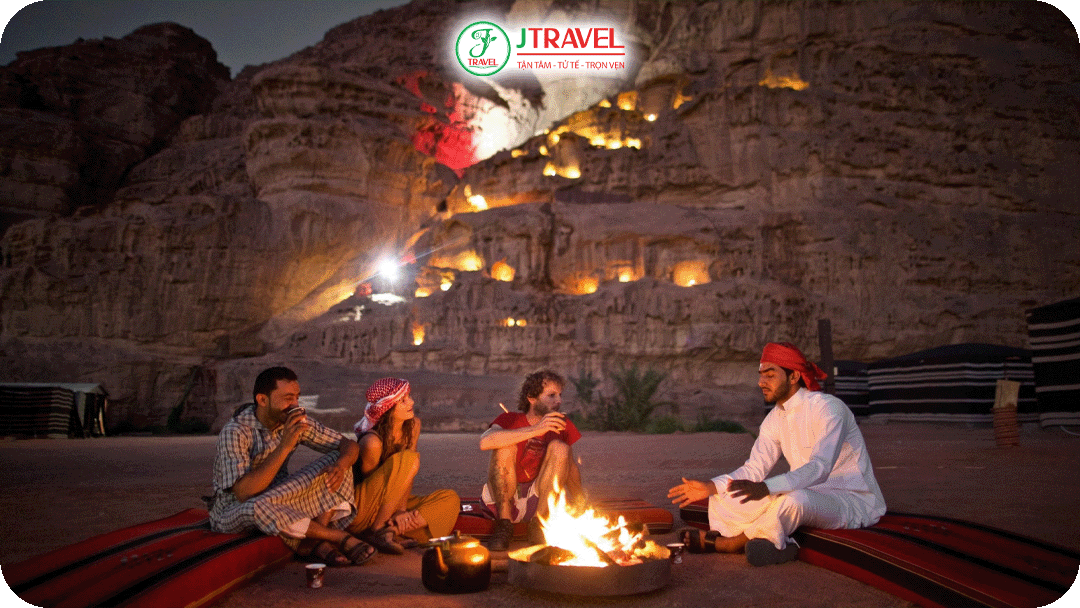 Ẩm thực Jordan đề cao việc ăn chung, chia sẻ món ăn