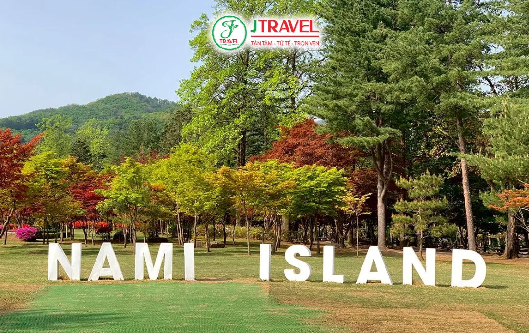 Hệ sinh thái xanh tại đảo Nami