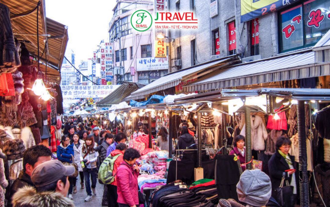 Trải nghiệm mua sắm tại chợ Namdaemun