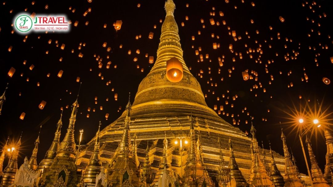 Shwedagon Pagoda ngôi chùa linh thiêng bậc nhất Đông Nam Á
