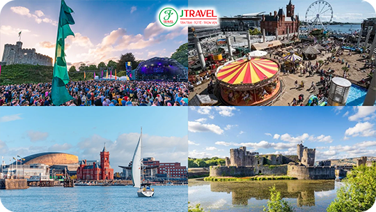 Mùa hè Cardiff - Mùa của lễ hội, nhạc hội sôi động