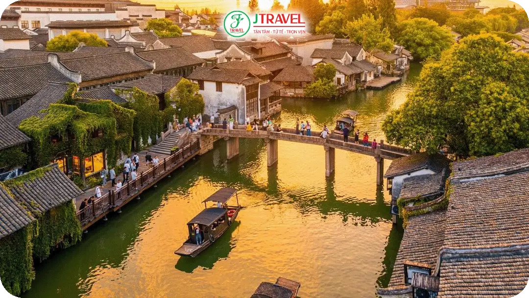 Mùa thu Đông Ô Trấn - vẻ đẹp cổ kính trầm lắng ở Giang Nam