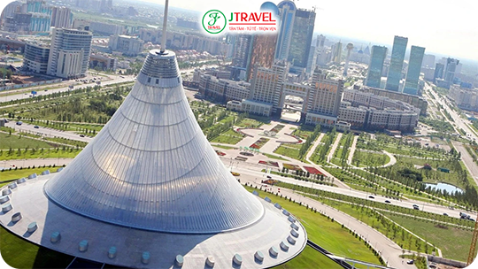 Thành Phố Nur-Sultan – Viễn Cảnh Kiến Trúc Hiện Đại
