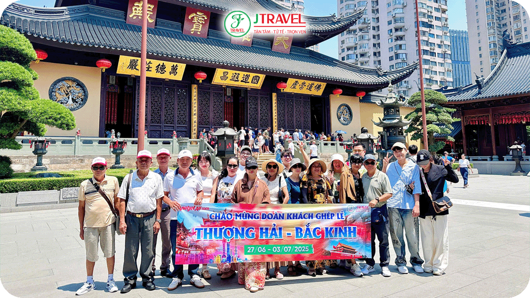 J Travel đồng hành cùng du khách trong chuyến du lịch Thượng Hải - Bắc Kinh