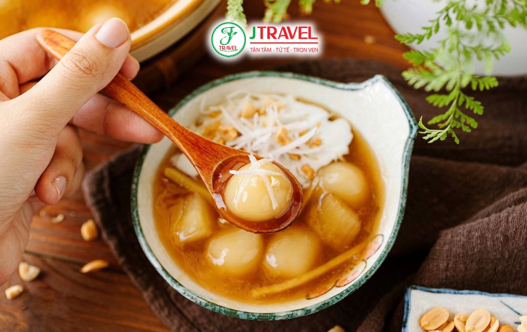 Chè sắn nóng