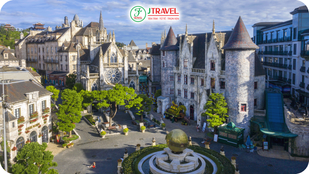 Khu Làng Pháp Bà Nà Hills – Châu Âu thu nhỏ giữa lòng Đà Nẵng