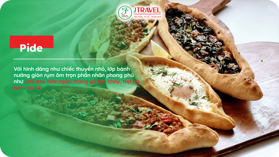 Pide – “Pizza Thổ Nhĩ Kỳ” độc đáo
