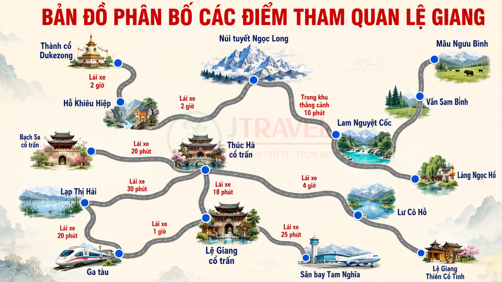 Các địa điểm du lịch Lệ Giang nổi tiếng không nên bỏ lỡ