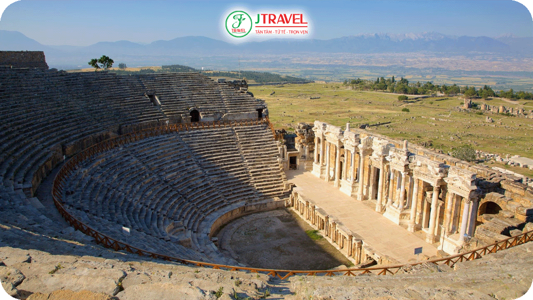 Thành cổ Hierapolis - kiến trúc cổ đại độc đáo của Thổ Nhĩ Kỳ