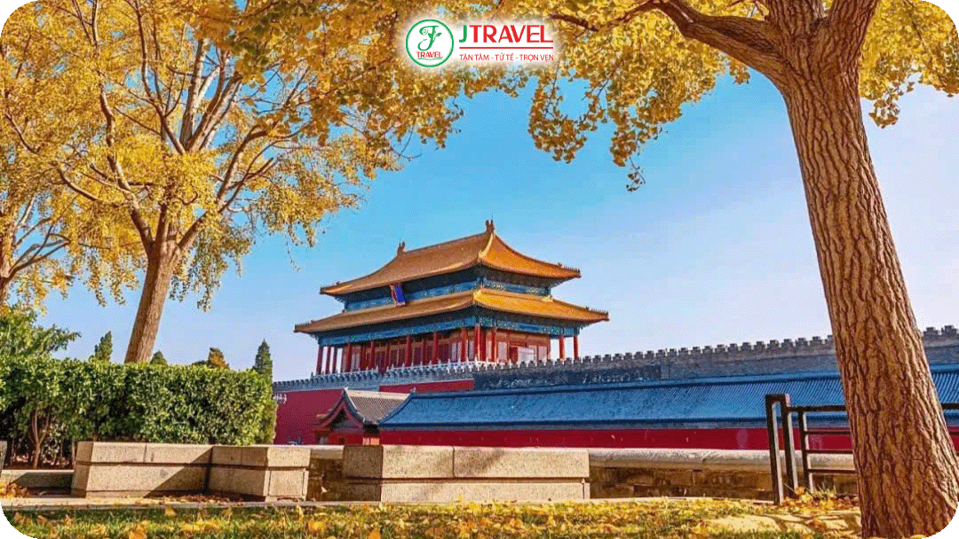 Tháng 10 là thời điểm đẹp nhất của mùa thu Bắc Kinh