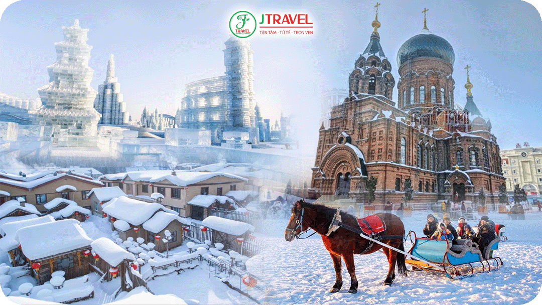 Tour Cáp Nhĩ Tân Tết Dương lịch 2026 – No Shopping cùng J Travel