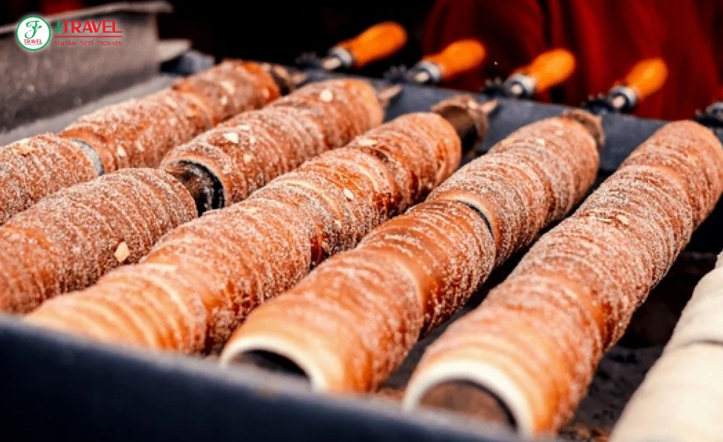 trdelník món ngon ở Cộng hòa Séc