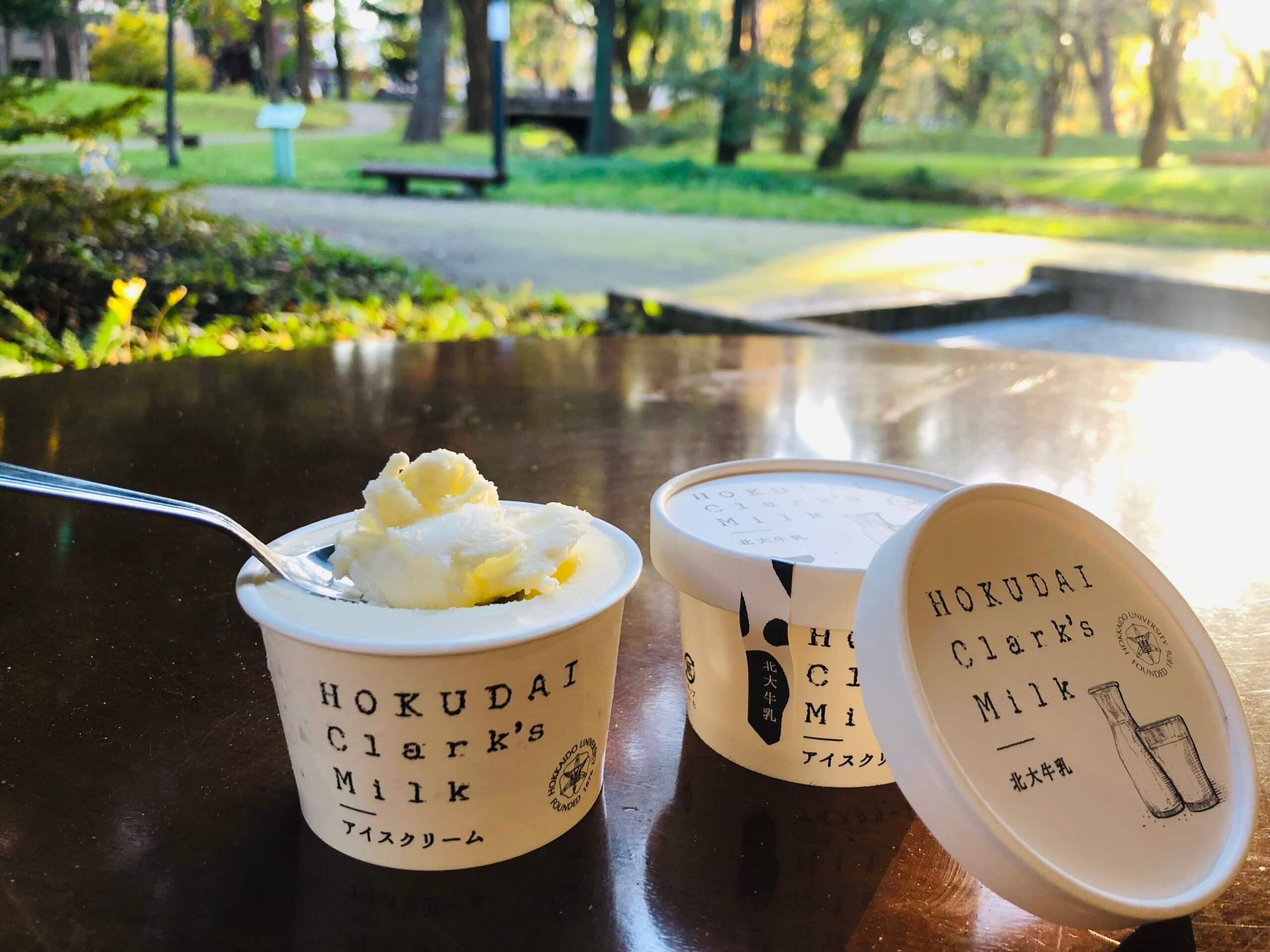 Kem sữa Hokkaido