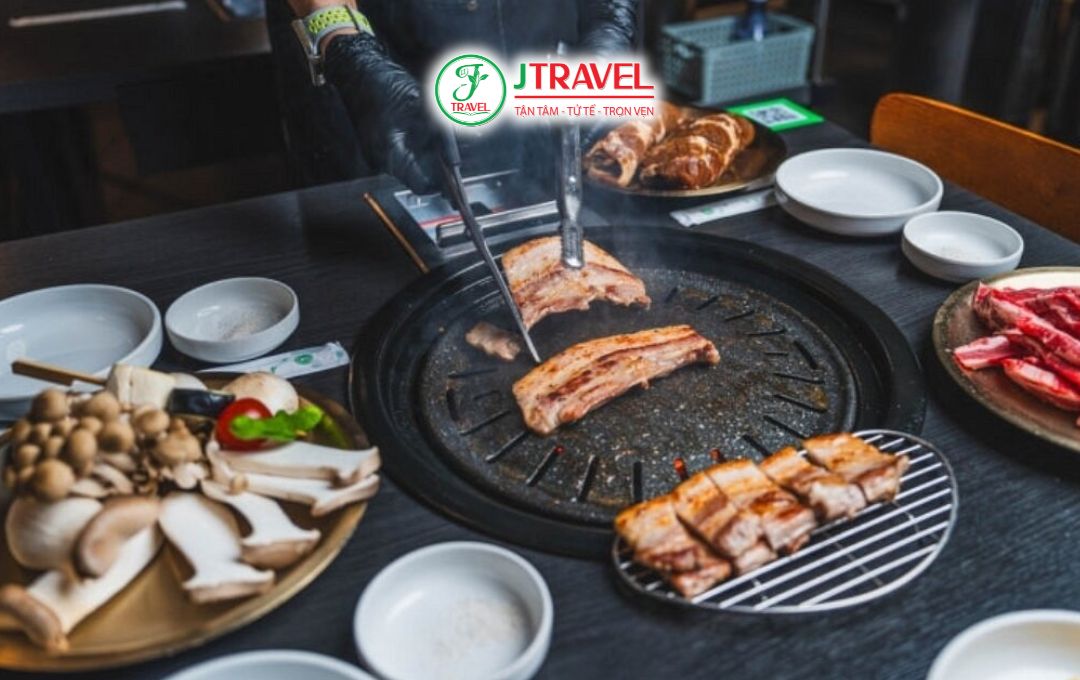 Thịt nướng ở Daol Charcoal Grilling&nbsp;