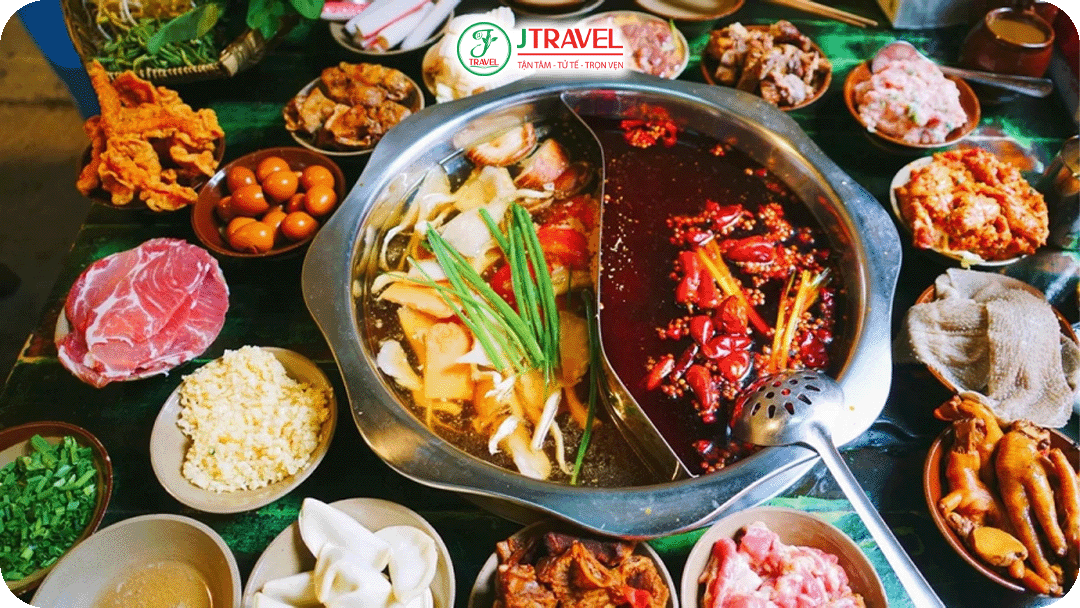 Lẩu Tứ Xuyên - món lẩu không thể bỏ qua khi du lịch Tứ Xuyên