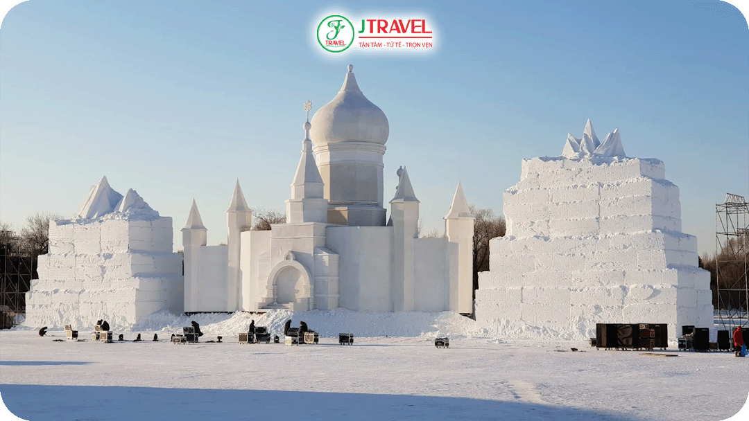 Đảo Mặt Trời là công viên nghệ thuật tuyết lớn nhất Trung Quốc