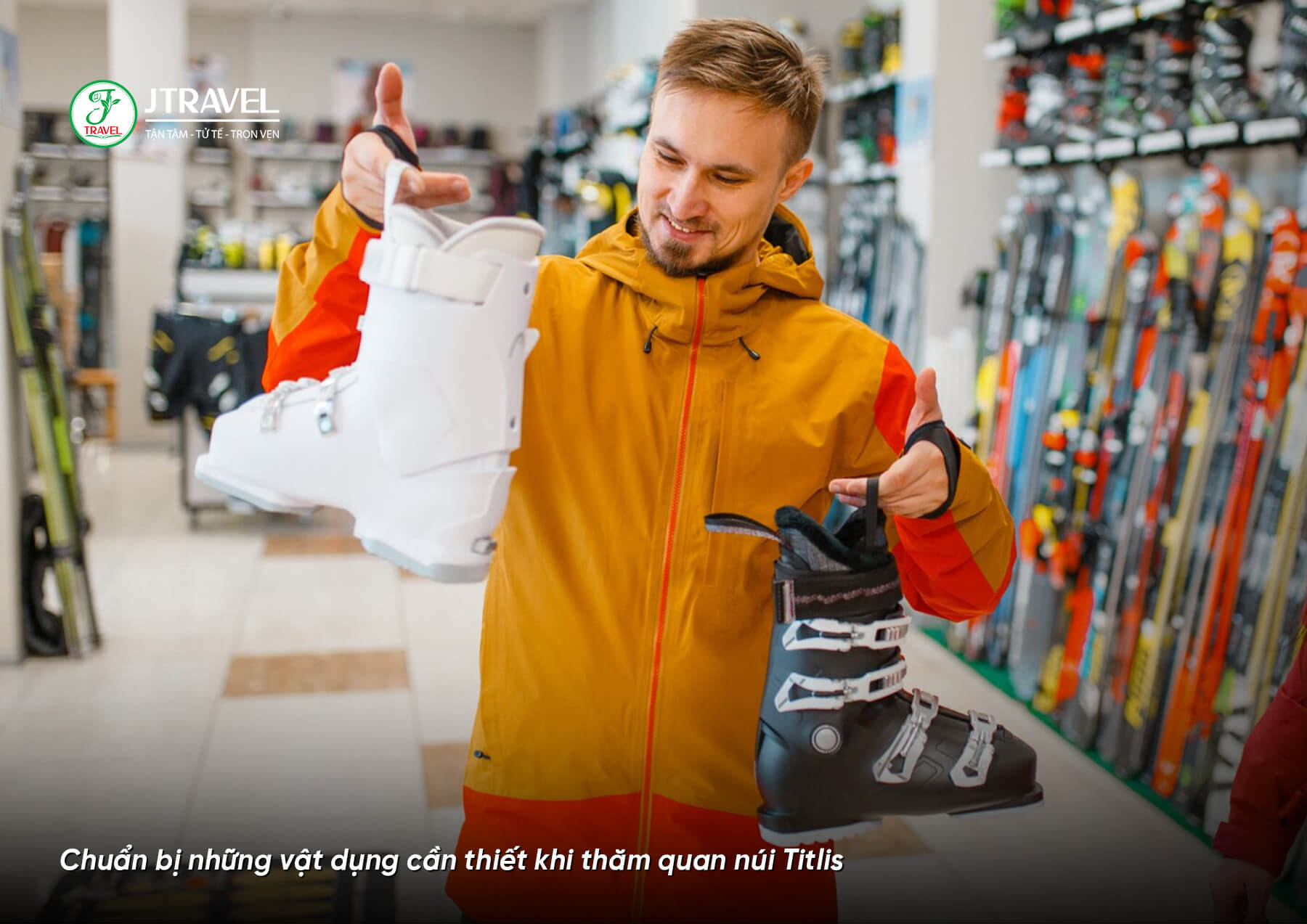Chuẩn bị những vật dụng cần thiết khi thăm quan núi Titlis