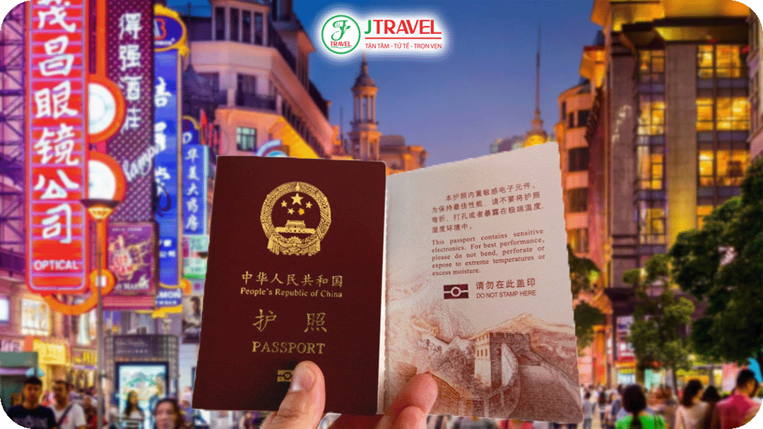 Hộ chiếu phải còn hạn tối thiểu 6 tháng tính đến ngày rời Trung Quốc