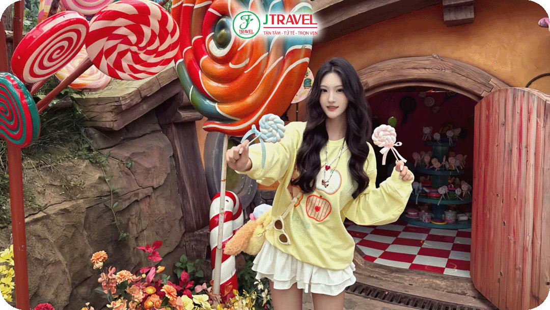 Check-in không gian rực rỡ sắc màu, các tiểu cảnh mang phong cách châu Âu