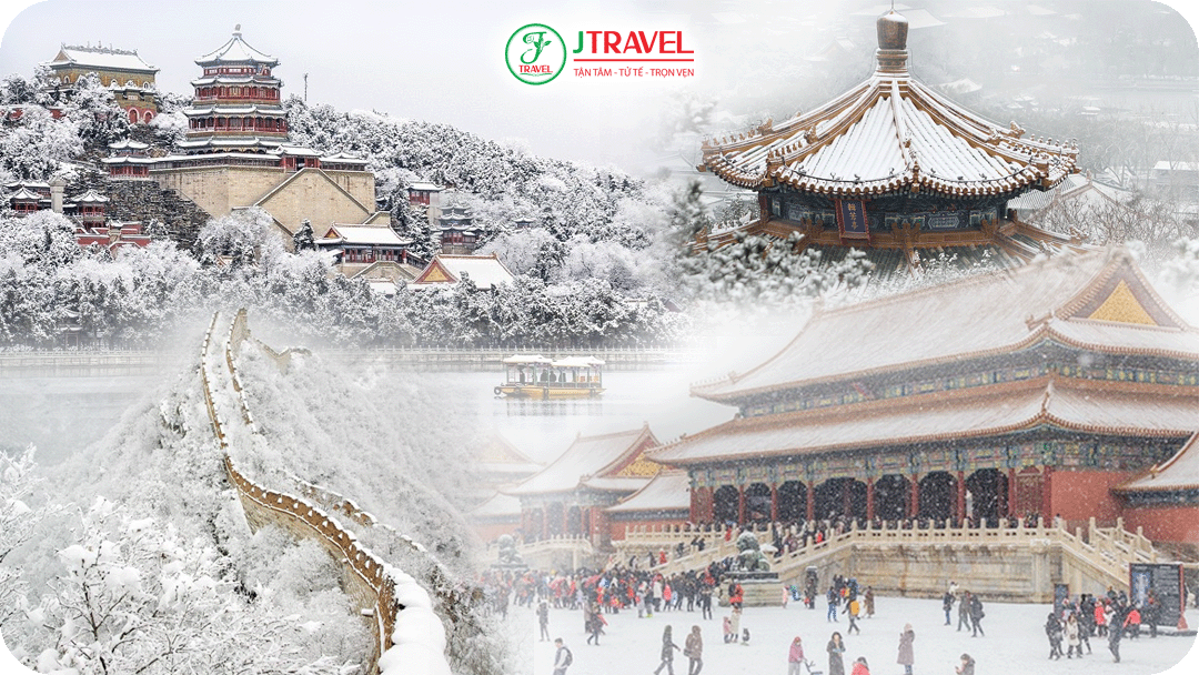 Bắc Kinh – Không khí Tết hoàng gia giữa mùa đông tuyết trắng